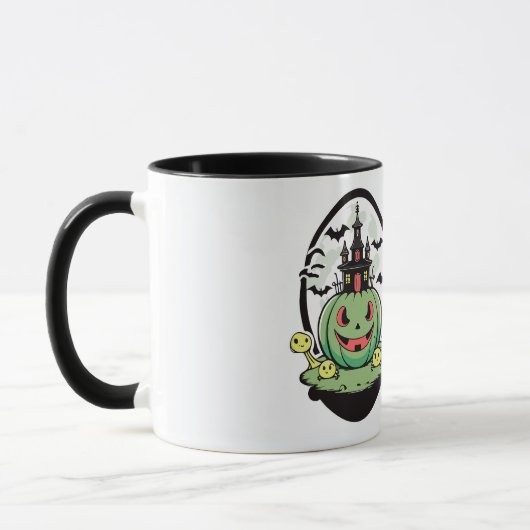 Mug Jack-o'-lantern et la demeure hantée (Gauche)