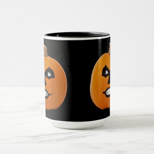 Mug Jack o' Lantern Sinister Face, Citrouille d'Hallow (Centre)