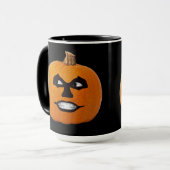 Mug Jack o' Lantern Sinister Face, Citrouille d'Hallow (Devant gauche)