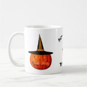 Mug Jack-o'-lantern Witch Casquette Halloween personna (Gauche)