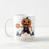 Mug Jack-o'-Lantern's Fiery Slam Dunk : Nuit d'Hallowe (Gauche)