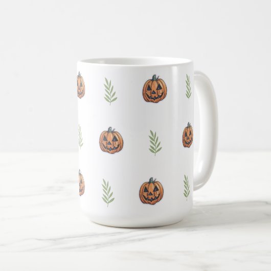 Mug Jack O'Lantern Happy Haloween (Devant droit)