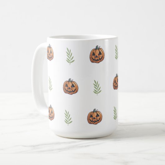 Mug Jack O'Lantern Happy Haloween (Devant gauche)