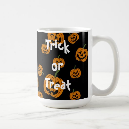 Mug Jack O'Lanterns arrière - plan (Droite)