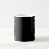 Mug Jack Russel Avec Peinture Collaire Impression (Centre)