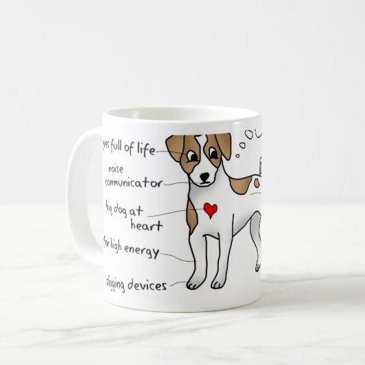 Mug Jack Russell (Devant gauche)
