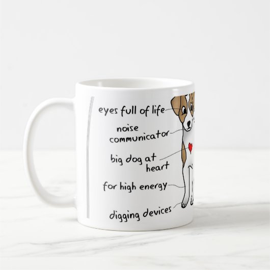 Mug Jack Russell (Gauche)