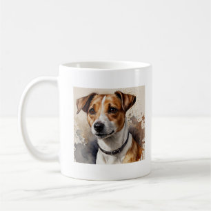 Mug Jack Russell aquarelle I Love My Jack Russell