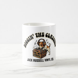 Mug Jack Russell Drôle de Chien Creusant les Classique