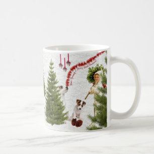 Mug Jack Russell ont vous-même un Joyeux Noël