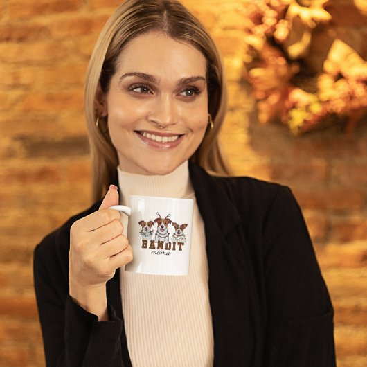 Mug Jack Russell Terrier Chien Maman Nom personnalisé