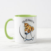 Mug Jack Russell Terrier IAAM Off-Leash Art™ (Gauche)