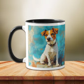 Mug Jack Russell Terrier Portrait de chien