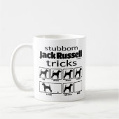 Mug Jack Russell Terrier Tricks têtu (Gauche)