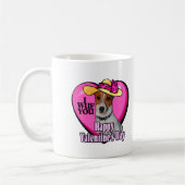 Mug Jack Russell Terrier Valentines (Gauche)