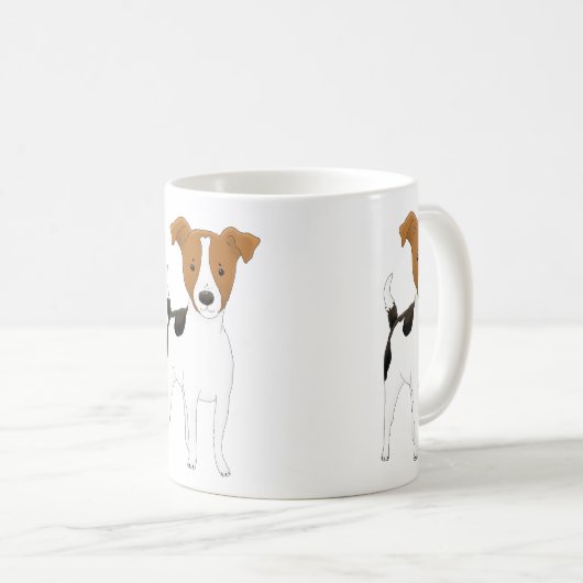 Mug Jack Russell Trio (Devant droit)
