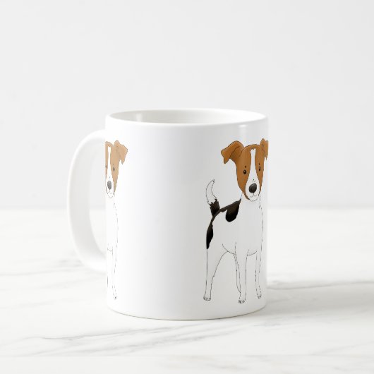 Mug Jack Russell Trio (Devant gauche)