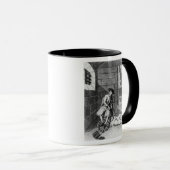 Mug Jack Shepperd dans la prison de Newgate, 1724 (Devant droit)