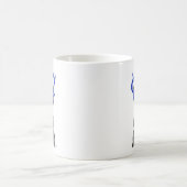 Mug Jackalope avec les andouillers bleus (Centre)