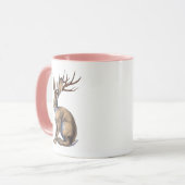 Mug Jackalope Cryptid Animal (Devant gauche)