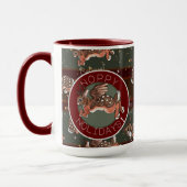 Mug Jackalope Hoppy Holidays (Gauche)