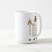 Mug Jacko Lantern Chats Citrouilles Art d'Halloween Vi (Devant droit)