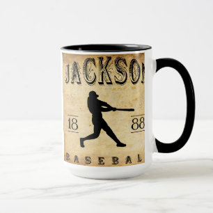 Mug Jackson 1888 Michigan Basebal
