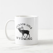 Mug Jackson Hole Wyoming Elk Nature Hiking Outdoors  (Gauche)