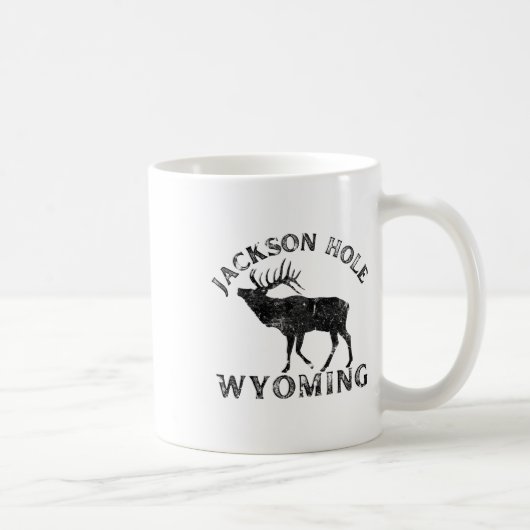 Mug Jackson Hole Wyoming Elk Nature Hiking Outdoors  (Droite)
