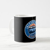 Mug Jackson Hole Wyoming � Esprit d'aventure (Devant gauche)