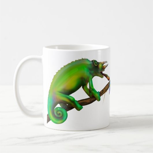 Mug Jackson’s Chameleon Aiming (Gauche)