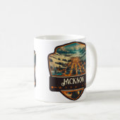 Mug Jackson, Wyoming | Vintage (Devant droit)