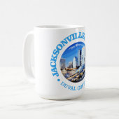Mug Jacksonville (villes) (Devant gauche)