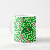 Mug Jacobean Floral, Emerald et Lime Green (Devant gauche)