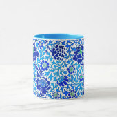 Mug Jacobean Floral, Navy, Blanc et Cerulean Blue (Centre)