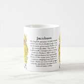 Mug Jacobson, l'origine, signification et la crête (Centre)