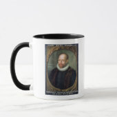 Mug Jacobus Arminius, professeur de la théologie (Gauche)