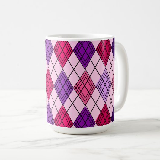 Mug Jacquard Art déco (Devant droit)