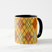 Mug Jacquard Art Déco Citrus (Devant droit)