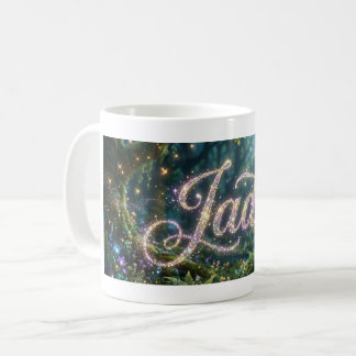 Mug Jade cosmic flowers