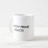 MUG J'ADMETS   -   LA PERFECTION D'AMAZONE S'ADONNE (Devant gauche)