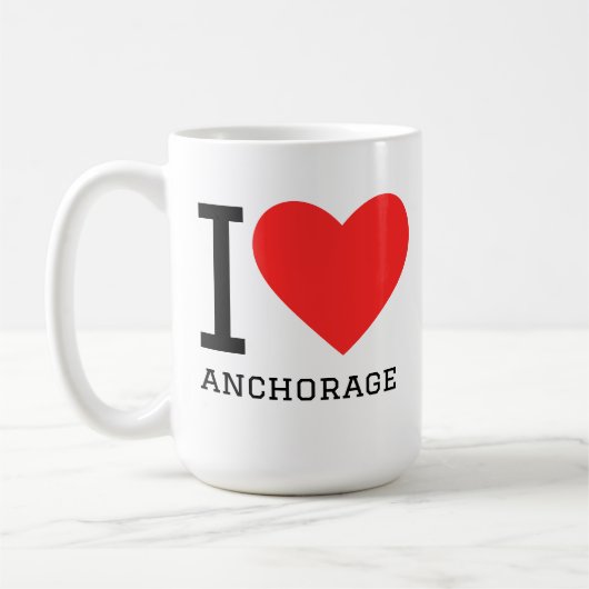 Mug J'adore Anchorage (Gauche)