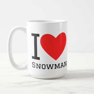 Mug J'adore bonhomme de neige