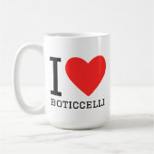 Mug J'adore Botticelli (Gauche)