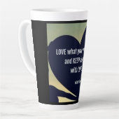 Mug J'adore Ce Que Vous Faites Latte (L) - Adiela  (Angle gauche)