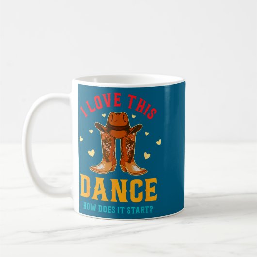 Mug J'adore Cette Danse Comment Ça Commence_ Citation (Gauche)
