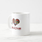 Mug J'adore Chinatown San Francisco Illustration (Devant gauche)