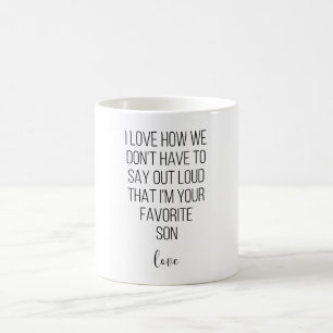 Mug J'adore comment on n'a pas à dire haut et fort que