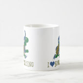 Mug J'adore courir la tortue (Centre)