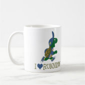 Mug J'adore courir la tortue (Gauche)